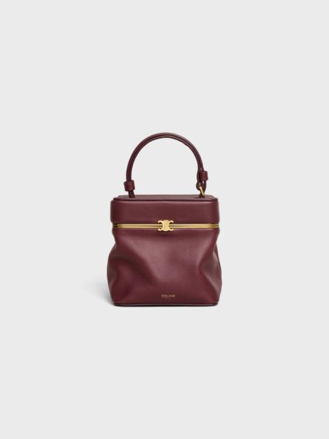 CELINE SMALL TRIOMPHE FRAME IN SUPPLE CALFSKIN