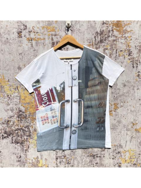 Maison Margiela Maison Martin Margiela Open Closed Door Print Shirt