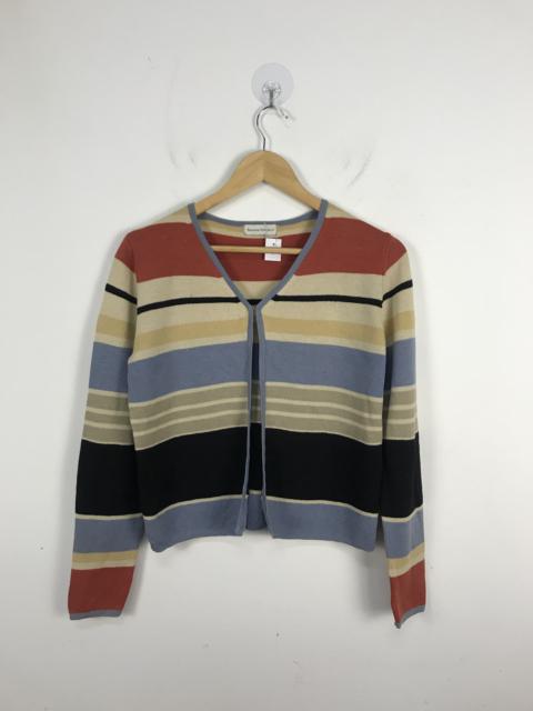 Other Designers Banana Republic - Banana Republic Stiped Knit Cardigan Multicolor #2945