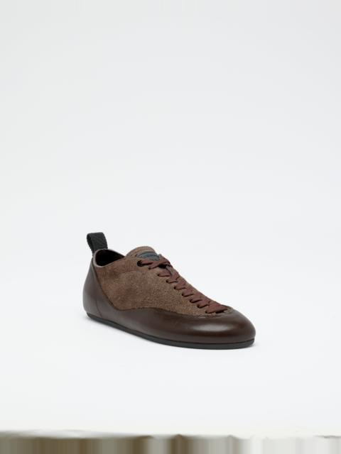 Proenza Schouler Arcadia Sneakers in Brushed Calf Suede