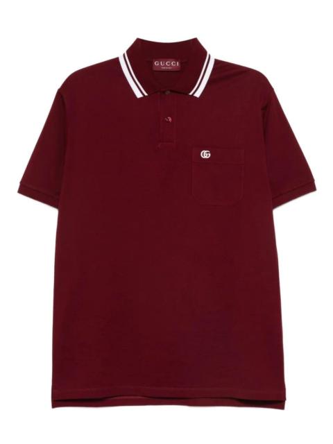 GUCCI Gucci Men Short Sleeve Polo Stretch Cotton
