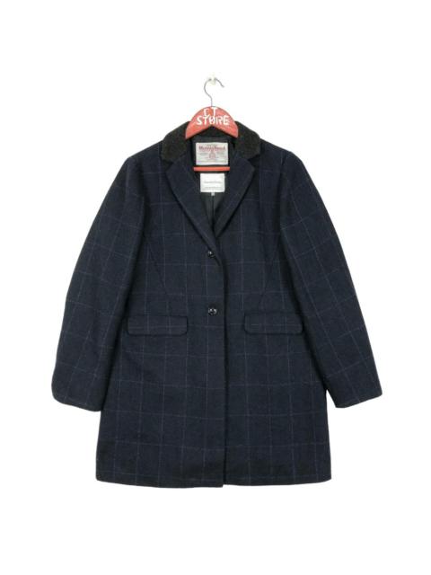 Vintage - Harris Tweed Sevendays Sunday Wool Coat Jacket Size M