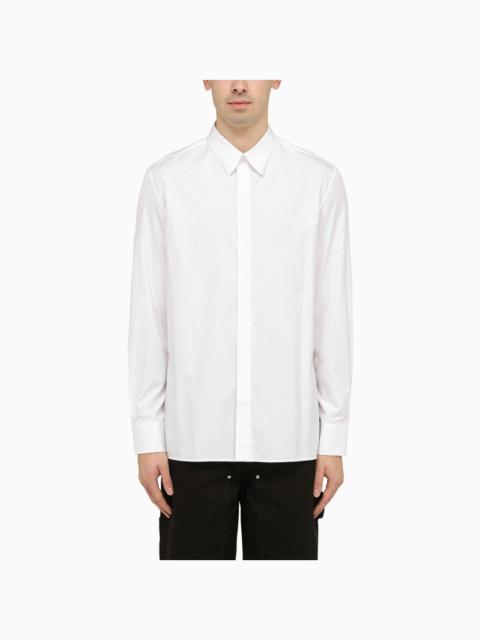 Givenchy White Popeline Shirt Men