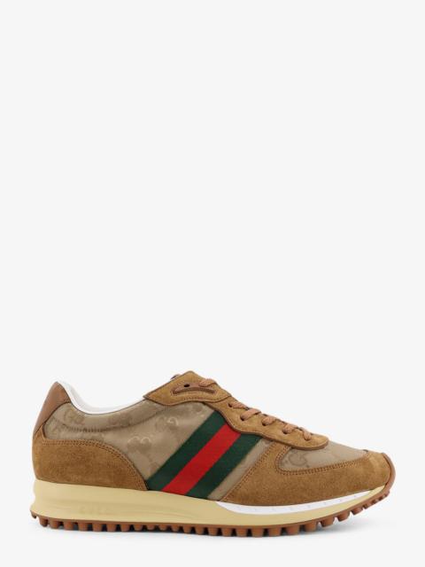 GUCCI Gucci Re-Motion Gg Nylon And Suede Sneakers