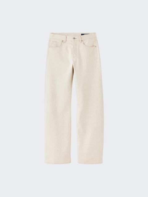JACQUEMUS Le De-nimes Droit Light Beige