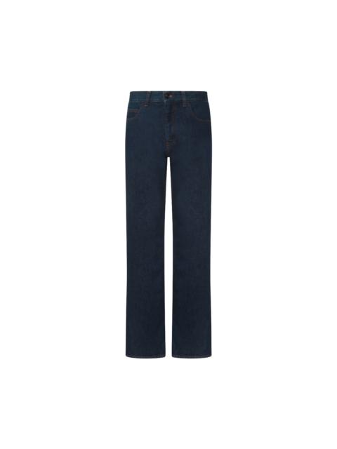 The Row Dark Blue Cotton Jeans