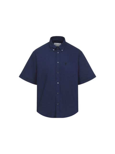 AMI Paris Ami Boxy Short Sleeve Shirt Men