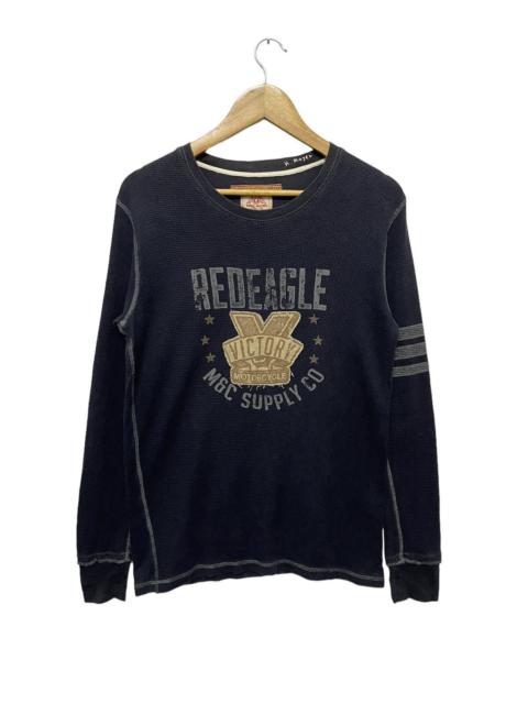 Other Designers Vintage Kriff Mayer Red Eagle Motorcycle Long Sleeve Shirt