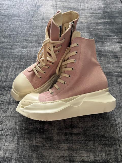 Rick Owens Rick Owens cherry blossom pink tank‑sole large Converse shoes