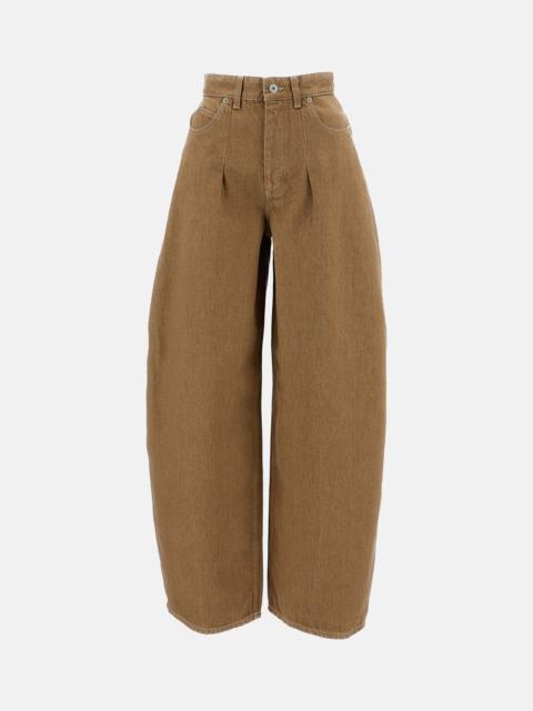 JACQUEMUS Jacquemus Women Denim 'De.-Nimes' Ovalo Trousers