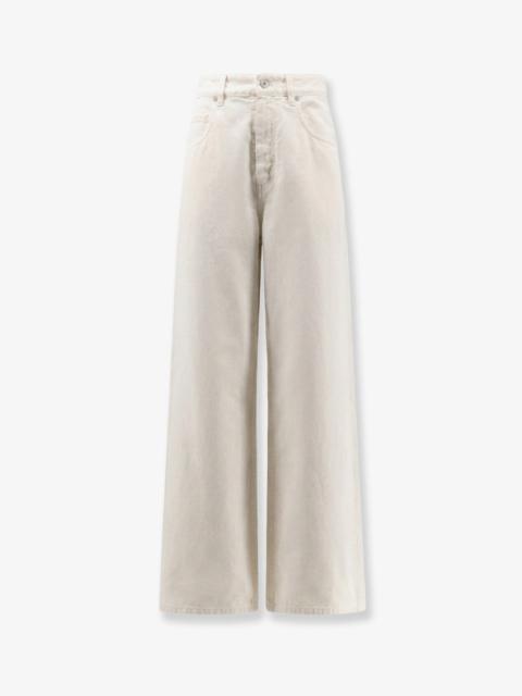 Brunello Cucinelli Brunello Cucinelli Relaxed Boyfriend Jean White