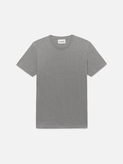 FRAME FRAME Logo Tee in Gris