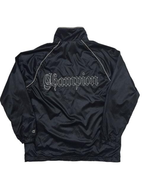 Champion Champion Embroidered Spell Out Logo Windbreaker Jacket