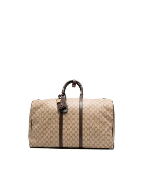 GUCCI Gucci Neutrals Luggage & Holdalls Men