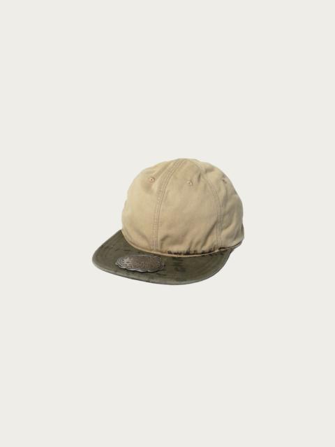 Kapital Chino Brim Field Cap - Beige