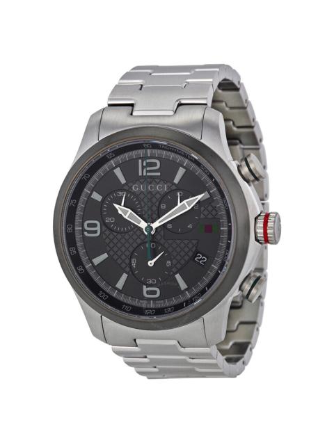 Gucci G-timeless Grey Dial Stainless Steel Men's Watch YA126238