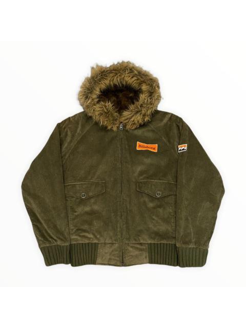 Other Designers RARE🔥VINTAGE FUR BILLABONG JACKET IF SIX WAS NINE LGB STYLE