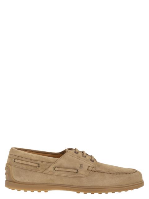Tod's Tod's Men Suede Boat Shoe