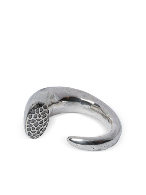 Parts of Four PARTS OF FOUR - Giant Horn Bracelet (Hoof Set, Mega Pavé, PA+DIA)