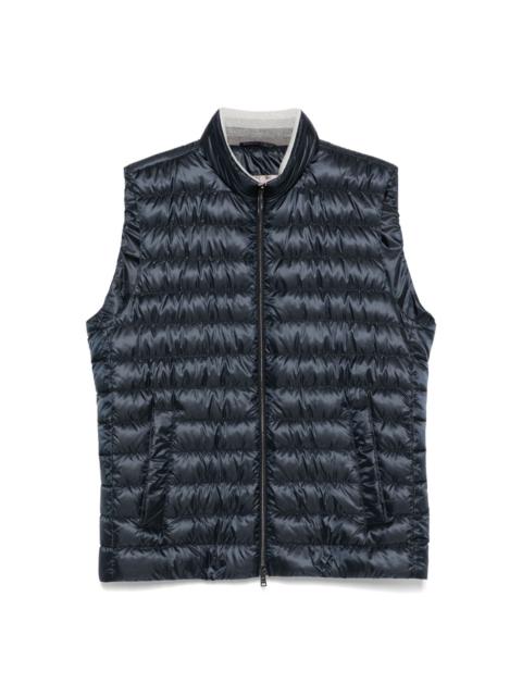 Herno quilted zip-front gilet