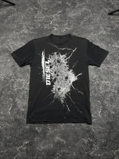 Other Designers If Six Was Nine - Vintage Y2K LGB IfSixWasNine Style Diesel Print T-Shirt