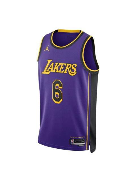Jordan Nike Dri-FIT NBA Los Angeles Lakers Lebron James Statement Edition 2022/23 Swingman Jersey DO9530-50