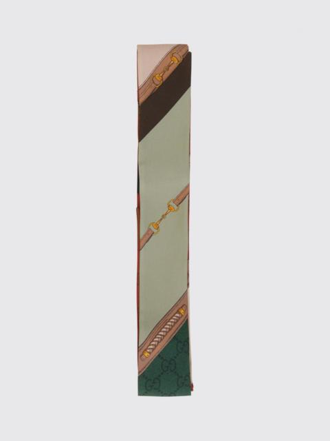 GUCCI Gucci Women Gg Monogram Print Silk Bandeau Gucci