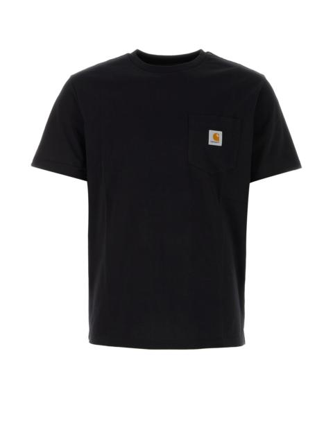 Carhartt Black cotton S/S Pocket T-shirt