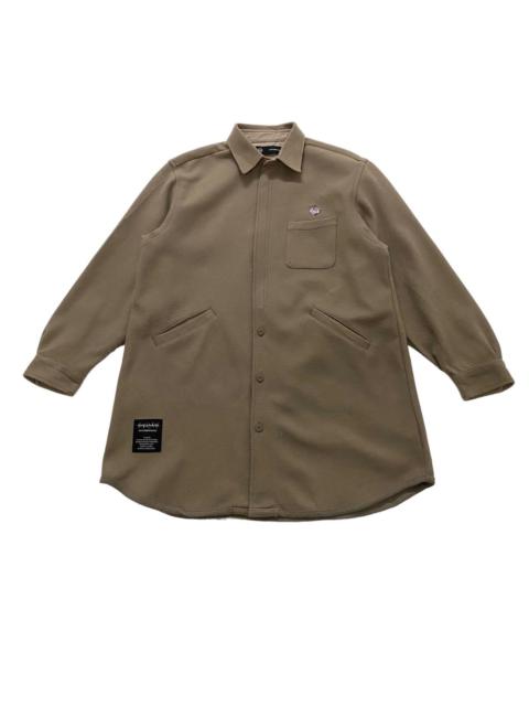 UNDERCOVER ⚡️Gu Undercover fleece shirt button up