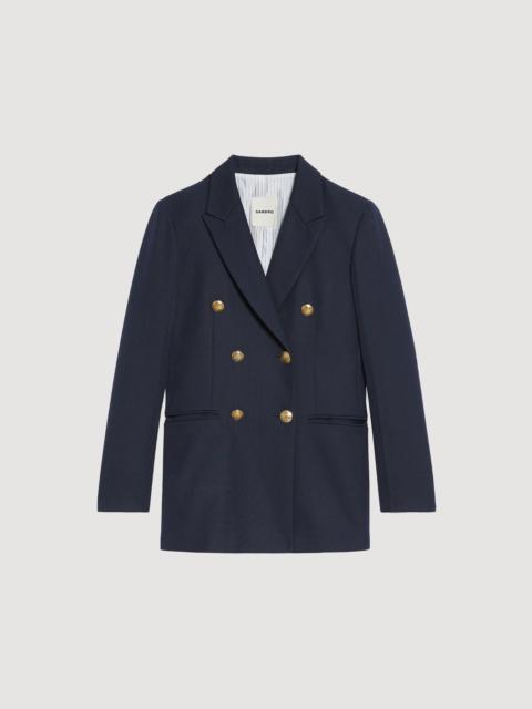 Sandro DOUBLE-BREASTED BLAZER
