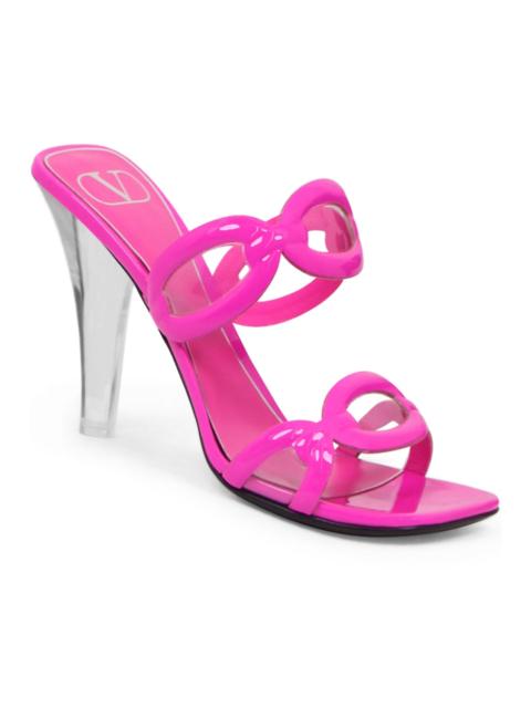 Valentino GARAVANI CHAIN HEEL | PINK/TRANSPARENT