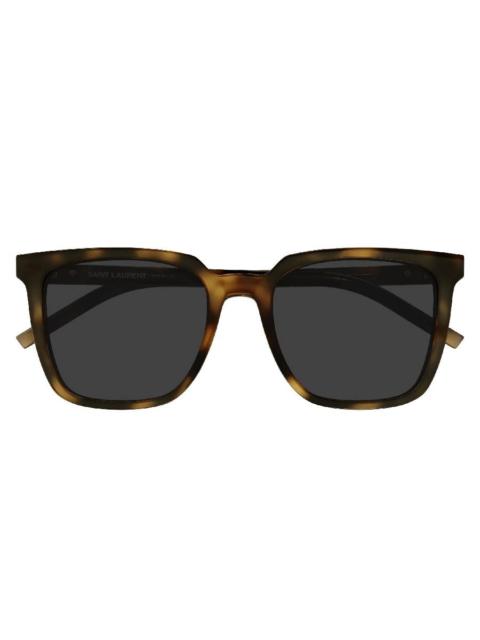 SAINT LAURENT Saint Laurent Grey Square Ladies Sunglasses SL M146/K 003 56