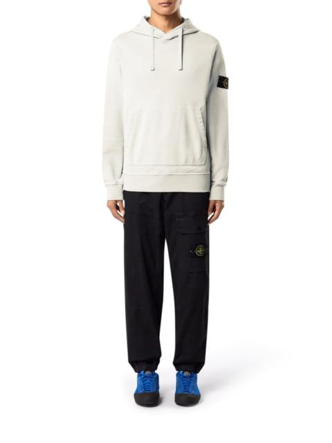 Stone Island REGULAR FIT HOODIE WITH KANGAROO POCKET