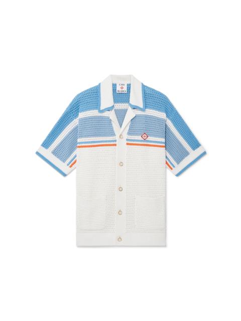 CASABLANCA Tennis Crochet Shirt | Casablanca Paris