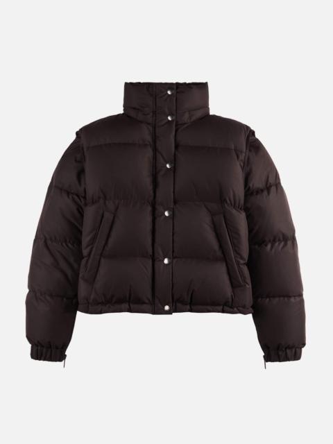 HOGAN Detachable Sleeve Down Jacket