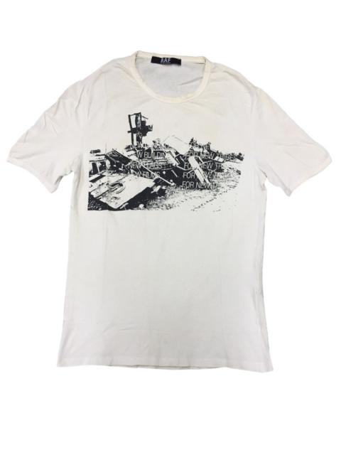 Raf Simons Raf simons building tshirt