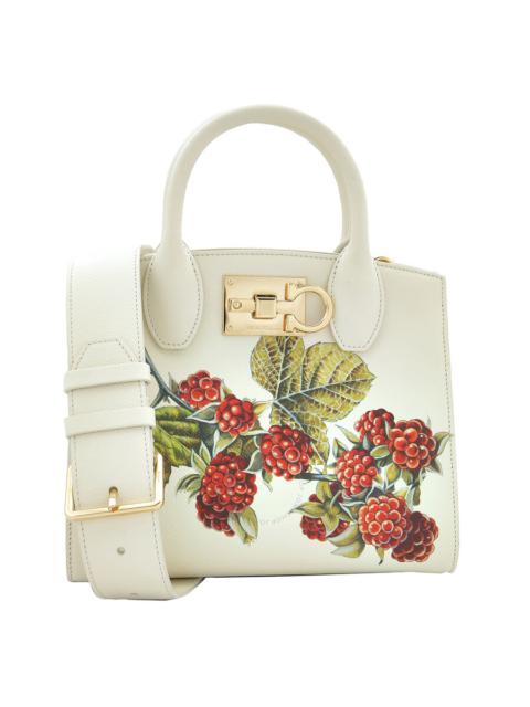 FERRAGAMO Ferragamo Floral Print Studio Top Handle Box Bag