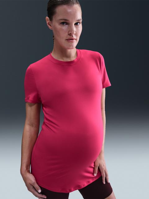 Nike Nike (M) One Women's Dri-FIT Slim-Fit Short-Sleeve Top (Maternity)