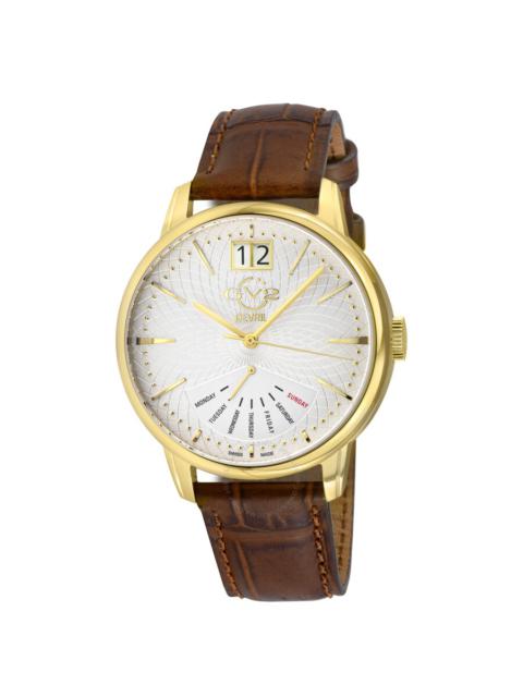 Other Designers GV2 by Gevril Rovescio Quartz White Dial Men's Watch 56213