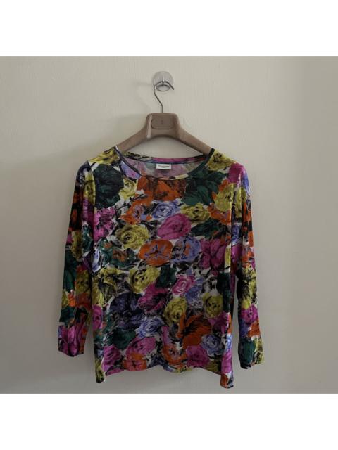 Dries Van Noten Dries Van Noten Multi Color Floral Top