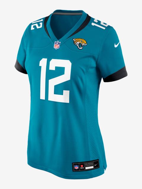 Nike Travis Hunter Jacksonville Jaguars 2025 NFL Draft First Round Pick Women’s Nike NFL Game Jersey