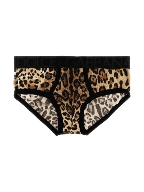 Dolce & Gabbana Dolce & Gabbana Men Animal Print Brief