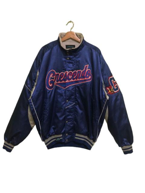 Other Designers MLB - Vintage Mizuno Varsity Jacket Snap Button Oversized
