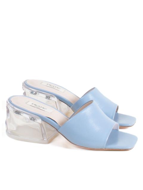 Elleme Puffy Mule Plexiglass Baby Blue