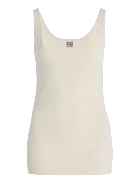 TOTEME Compact Knit Tank white