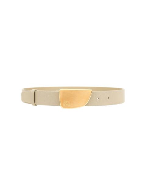Burberry Burberry Shield Buckle Leather Belt