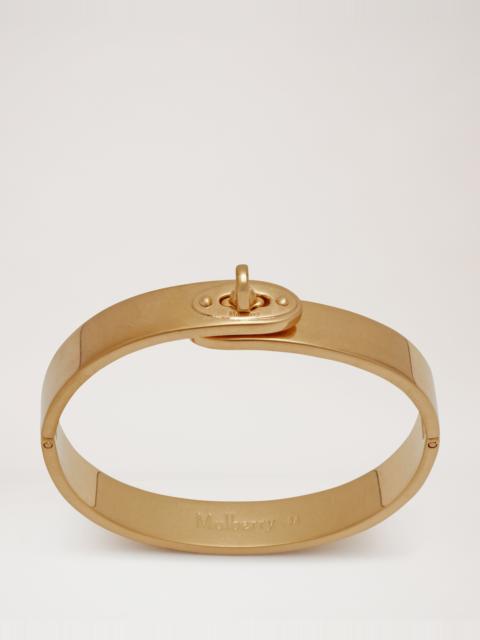 Mulberry Bayswater Metal Slim Bracelet
Gold Antique Style Metal