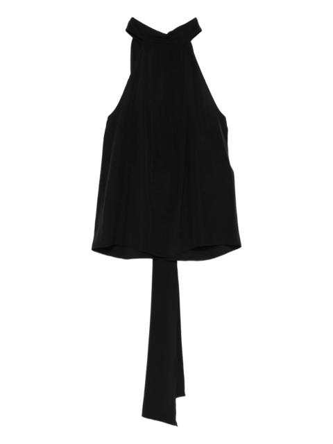 TOM FORD Tom Ford Ribbed Tie-neck Blouse