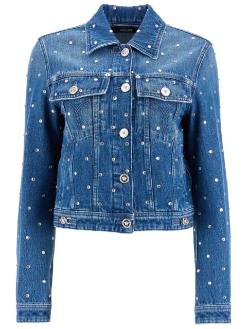 VERSACE Versace 'starry sky denim jacket