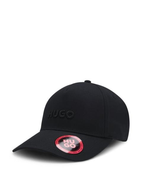 HUGO EMBROIDERED-LOGO CAP IN COTTON TWILL